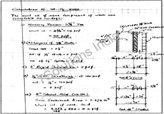 outsourcing structural design calc wall samples